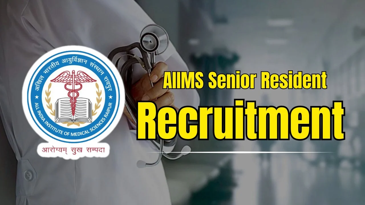 AIIMS Raebareli Senior Resident Recruitment 2024