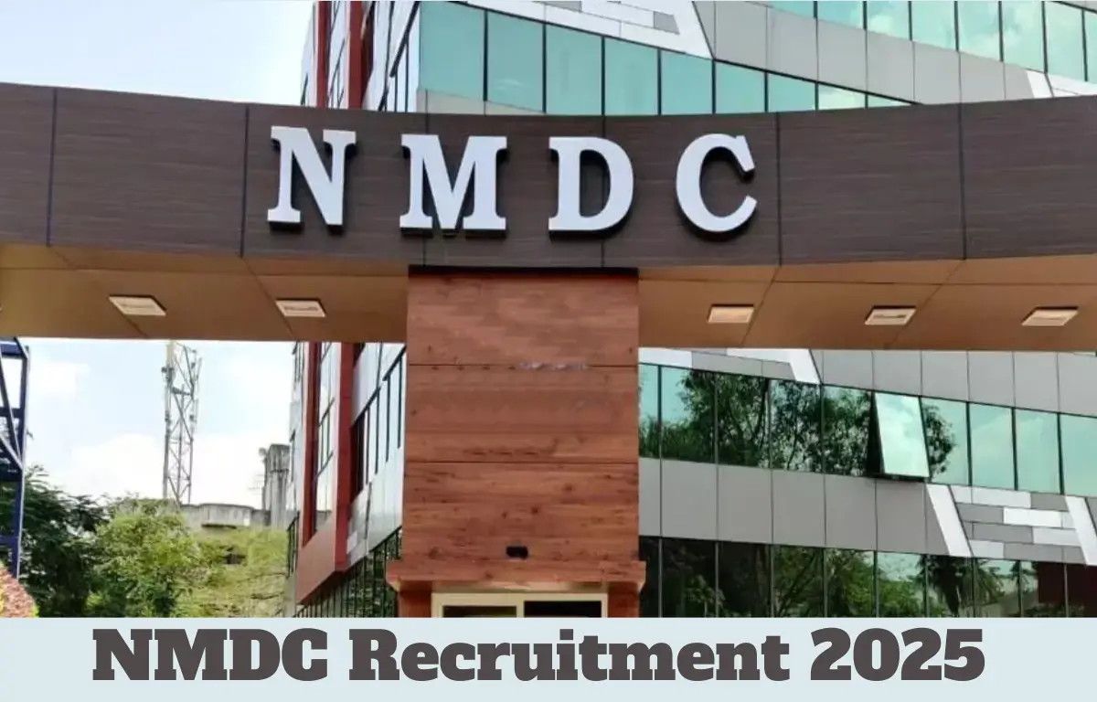NMDC Recruitment 2025 Apply Online Starts for 995 Trainee Posts