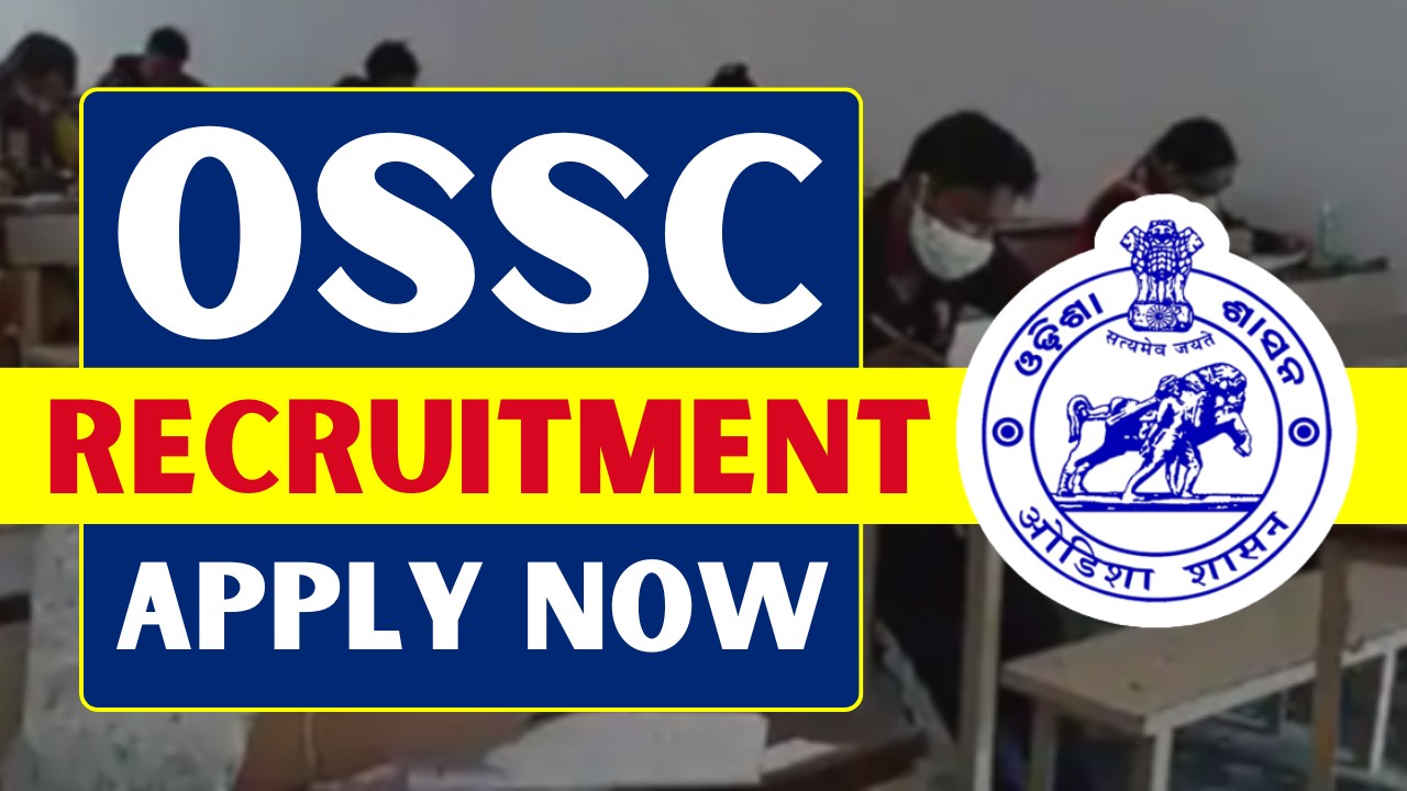 OSSC Stenographer Recruitment 2025 Registration Started, Check Application Details Here