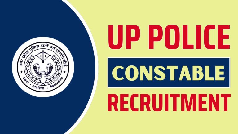 UP Police Constable Recruitment 2025 Announced, Check Eligibility and Application Details Here