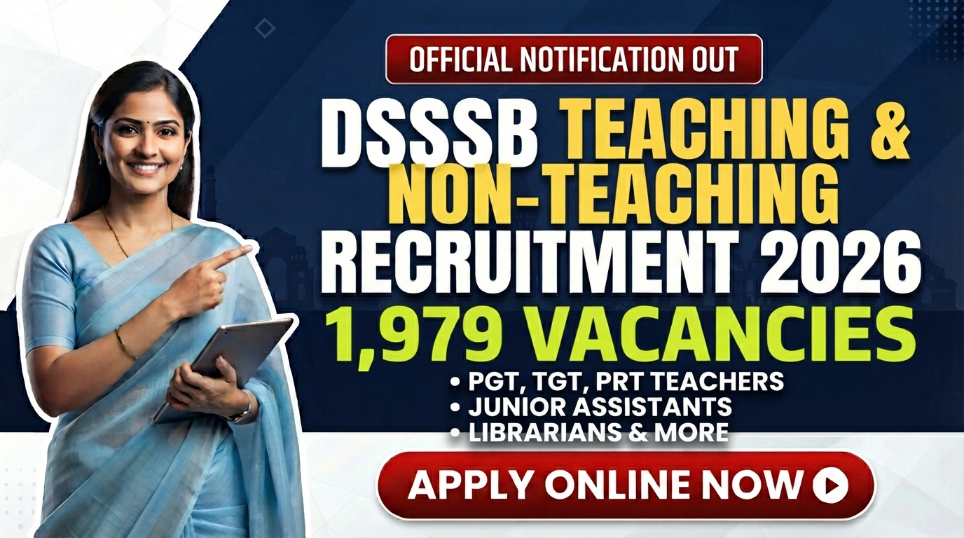 DSSSB RECUIRTMENT